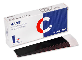 HANEL Articulating Paper 80 I-shape Blue/Red, 144 Pcs