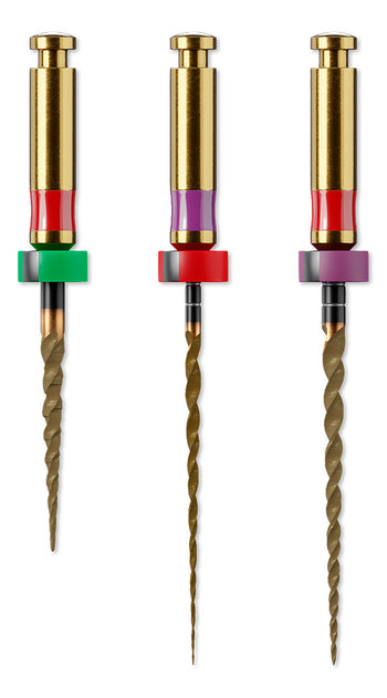 HyFlex EDM Shaping Set Simple Files 21mm (25/12, 10/05, 25/~), 3pcs