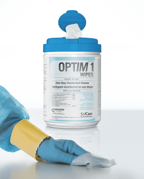 Cleaning & Disinfecting Wipes OPTIM 1 160 pcs/ Canister