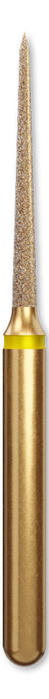 DIATECH Diamond FG Instrument Gold Plated (P/5) G859-314-014-10-UF - Needle/White
