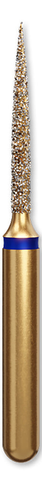 DIATECH Diamond FG Instrument Gold Plated (P/5) G862-314-012-8-UF - Flame/White