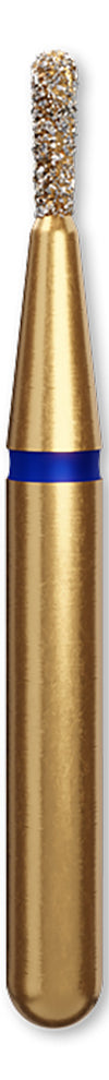 DIATECH Diamond FG Instrument Gold Plated (P/5) Pear/Yellow - G830-314-014-2.7-XF
