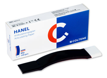 HANEL Articulating Paper 80 C-Shape Blue/Red, 144 Pcs