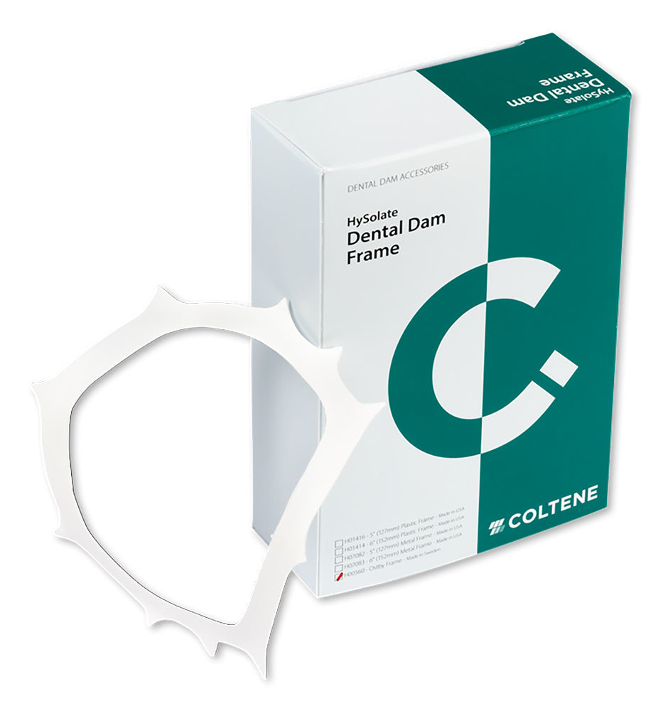 HYGENIC Dental Dam Plastic Frame Ostby (6" / 152 mm), 1 pc