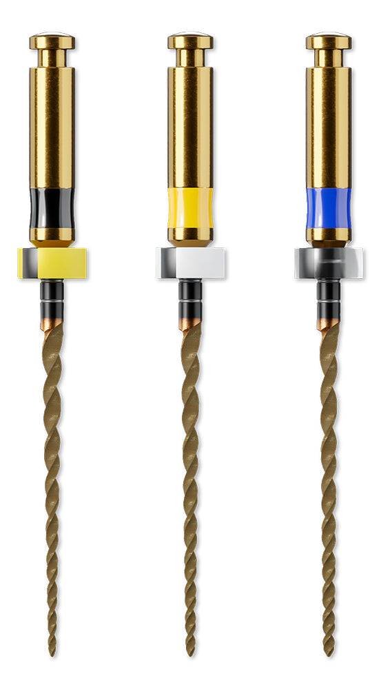 HyFlex EDM Finishing Set Files 21mm (40/04, 50/03, 60/02), 3pcs