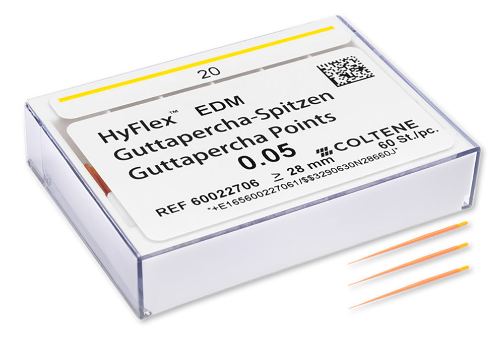 HyFlex EDM Guttapercha Points #20/05, 60pcs