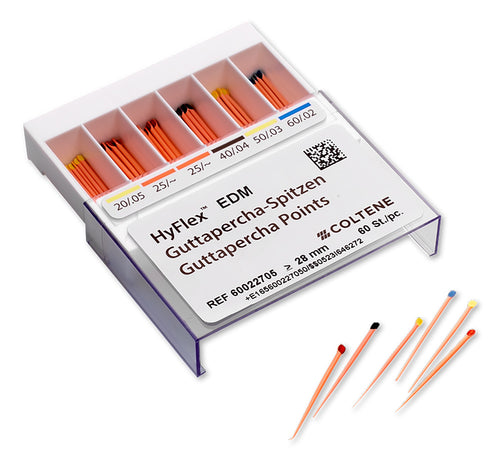 HyFlex EDM Guttapercha Points Assortment, 60pcs