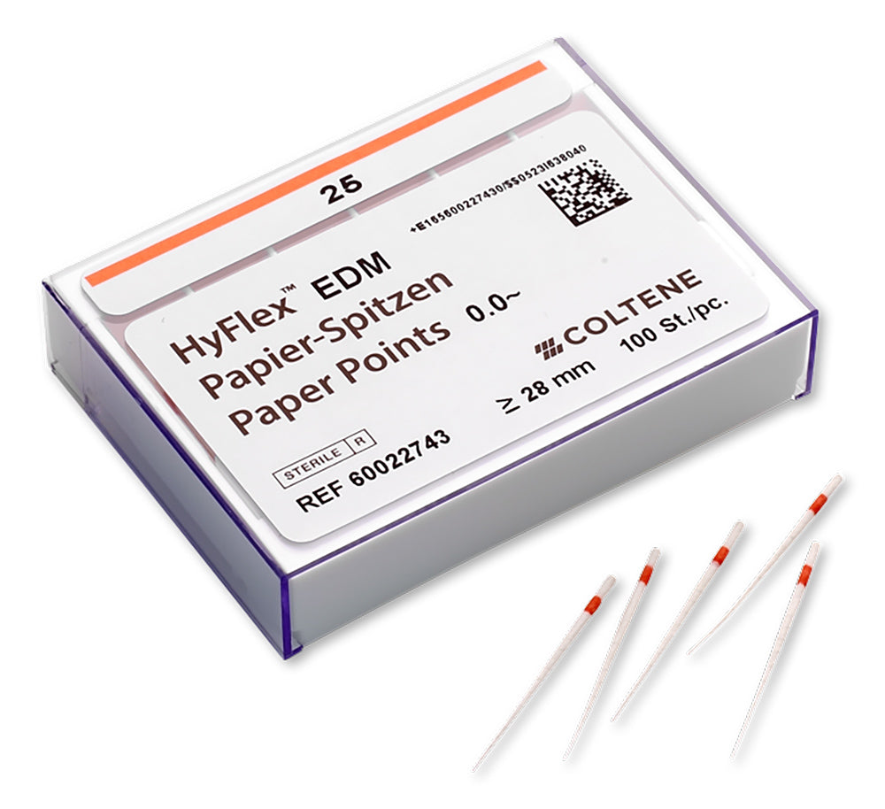 HyFlex EDM Paper Points #25/~0, 100pcs